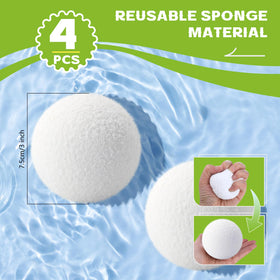 Kaifansun spa balls reducing debris reaching filters