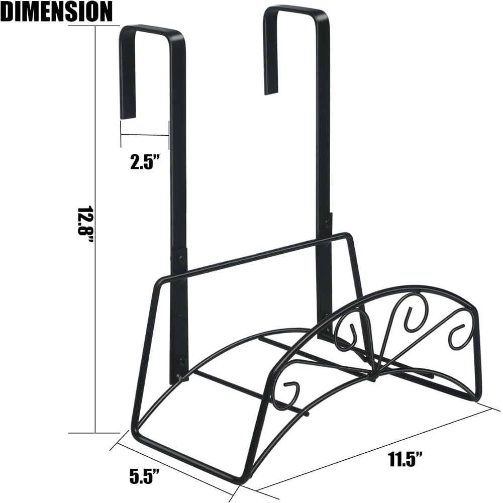 Kaileyouxiangongsi heavy-duty hose holder outdoor metal for weather resistance.