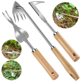 Kaimfdg weed puller L-crack weeder head frees weeds between paving stones