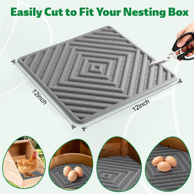 Kaipeia 3-pack nesting pads package ready for coop upgrade.