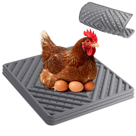 Kaipeia chicken nesting pad 12in with soft silicone surface for gentle egg laying.