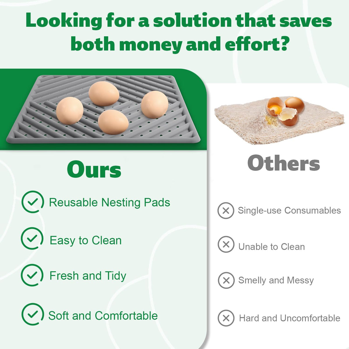 Kaipeia silicone nesting pad closeup highlights durability and easy cleaning.