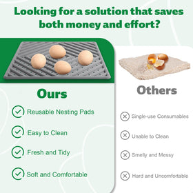 Kaipeia silicone nesting pad closeup highlights durability and easy cleaning.