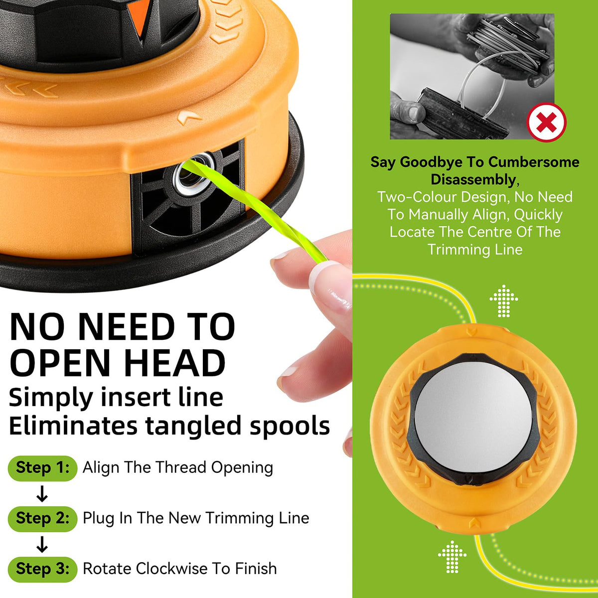 Universal fit design of the KAITAI head across major brands.