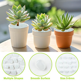 Kaiyuan Dynasty glow stones 200pc for plant pots and micro gardens