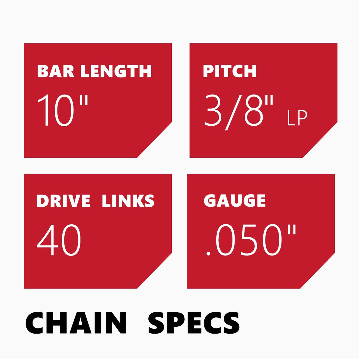 KAKEI chain installed on bar demonstrating reliable fit.