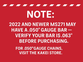 KAKEI three-pack chainsaw chain shown for multiple jobs.