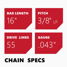 KAKEI semi-chisel chain design for reliable cutting performance
