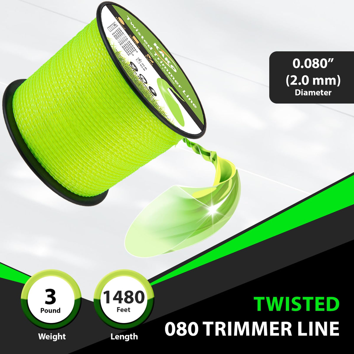KAKO 0.08 inch diameter close-up highlights toughness and precision.