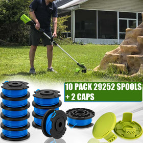 KAKO aerodynamic spool design reduces drag for smoother trimming.