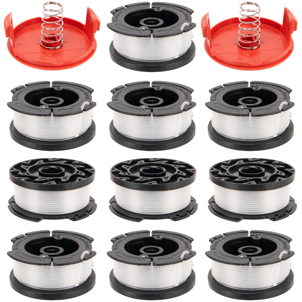 KAKO AF100 spool 10-pack for Black Decker reduces downtime with ready-to-use spares.
