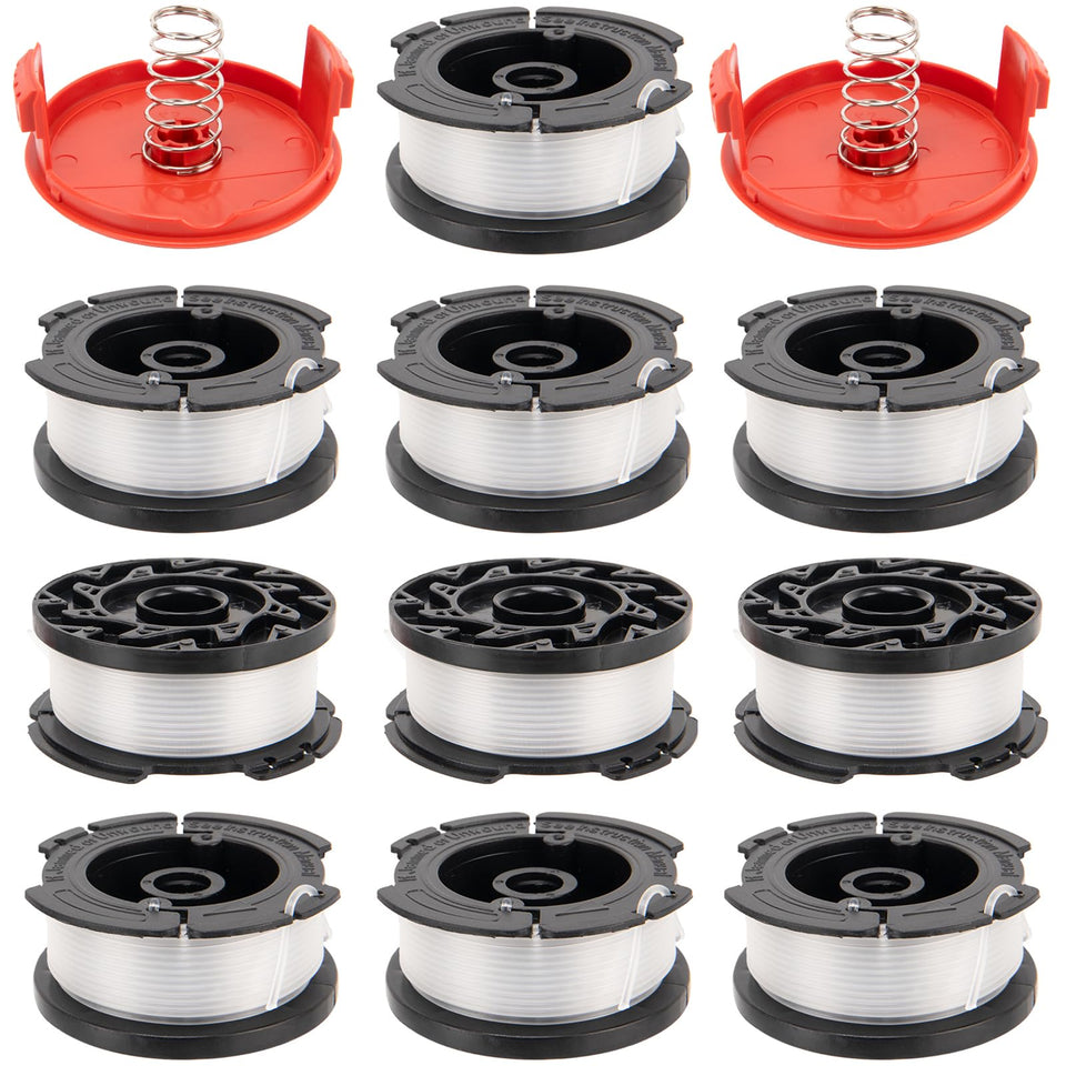 KAKO AF100 spool 10-pack for Black Decker reduces downtime with ready-to-use spares.