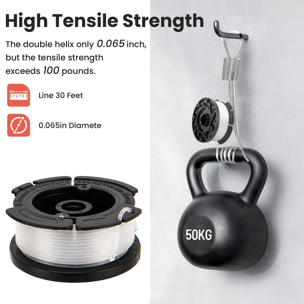 KAKO AF100 spool assembly-ready supports fast, drop-in installation.