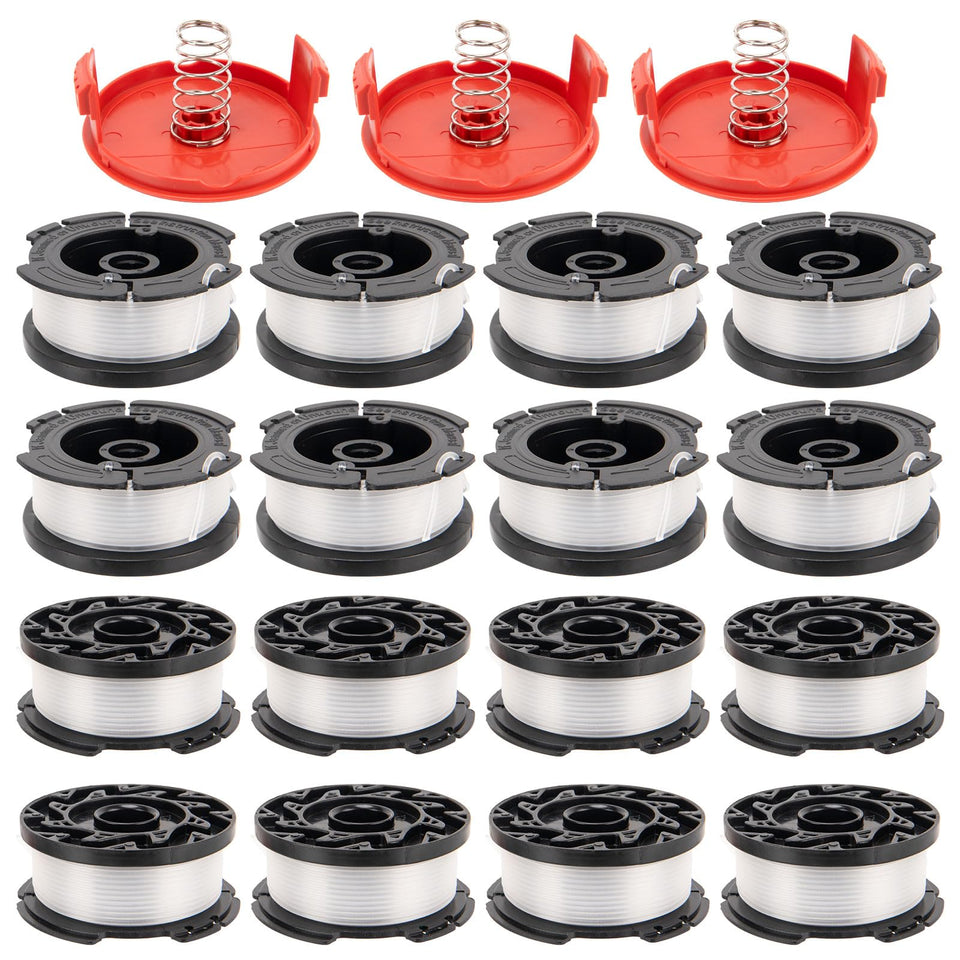KAKO AF100 spool packaging shows a ready-to-use replacement kit for easy repair