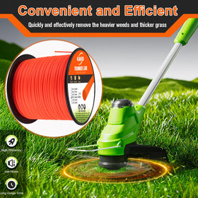 KAKO commercial-grade trimmer line packaging highlights durability and value