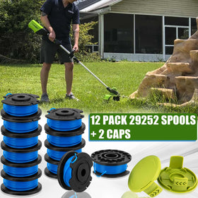 KAKO durable ABS spool with nylon line for lasting performance