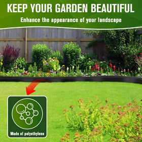 KAKO easy DIY edging installation for a professional-looking border