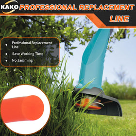 KAKO high-visibility orange line aids quick reloads and precise trimming