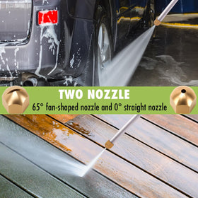 KAKO Jet metal spray rod provides durable, stable cleaning control.