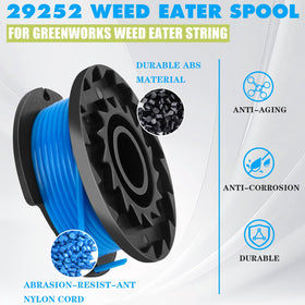 KAKO aerodynamic spool design minimizes drag for efficient trimming