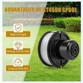 KAKO ST4500 spool with cap and spring for simple installation