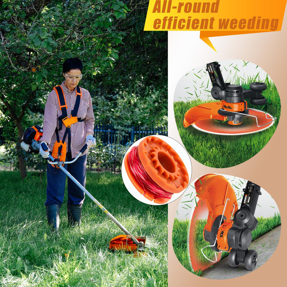 KAKO WA0004 spool quick-replace design for fast field refills