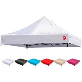 KaKuEike 10x10 canopy top white for durable outdoor shade