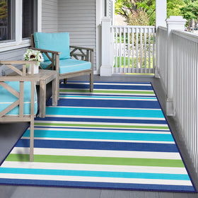 Kalafun waterproof rug designed for camping setups on decks