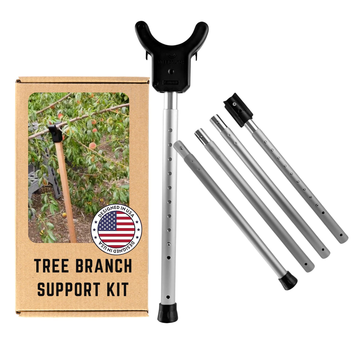 Kalinar tree crutch pole extended supports heavy branches safely