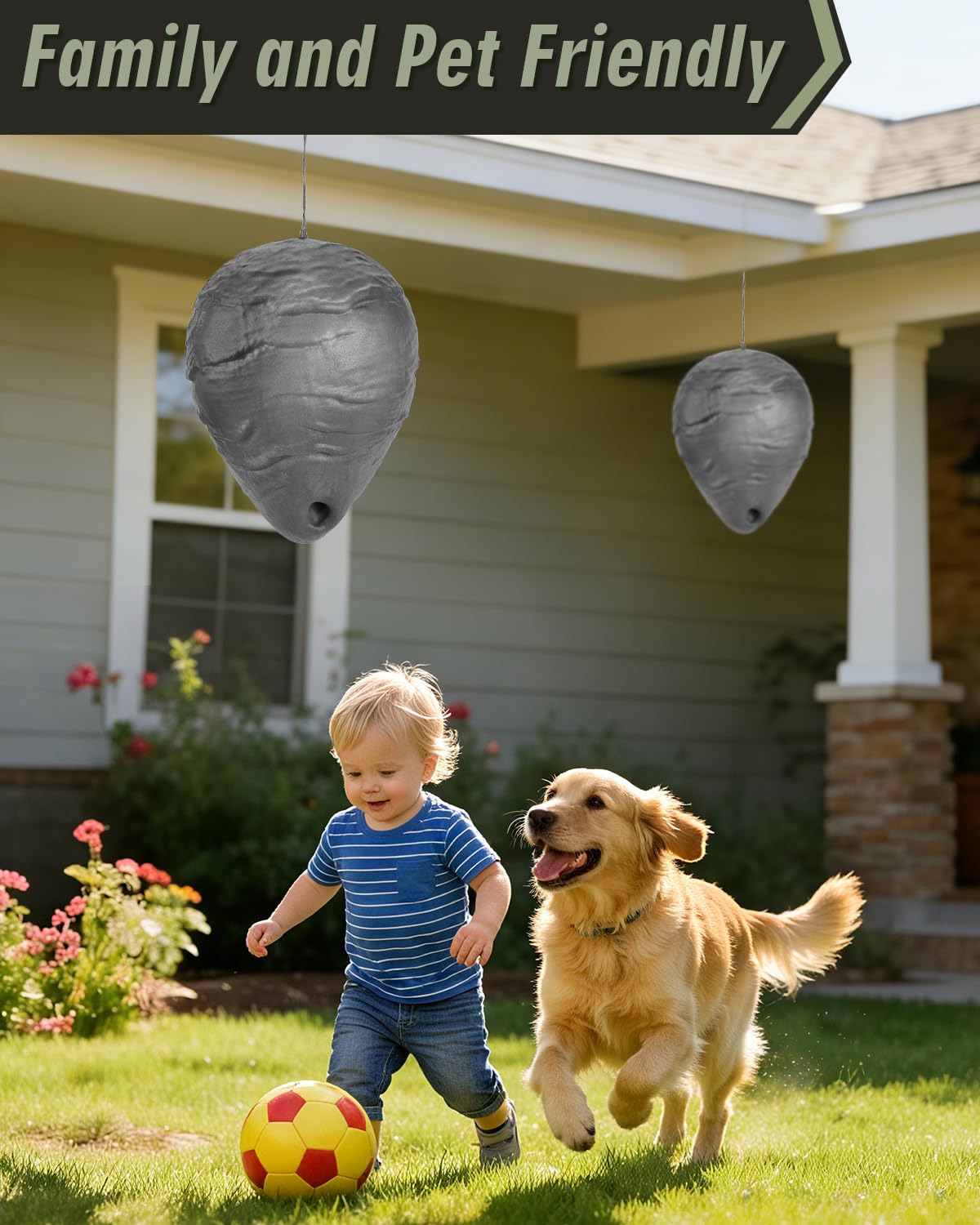 Kalkal decoy resists rain and freezing temperatures for year-round use.