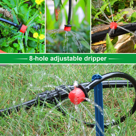 Kalolary irrigation setup for lawns and garden beds.