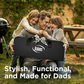 Kaluns grill brush with extra head for easy cleanup