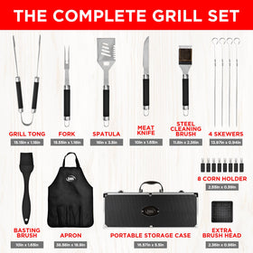 Kaluns grill fork for sturdy meat handling and precise cuts.