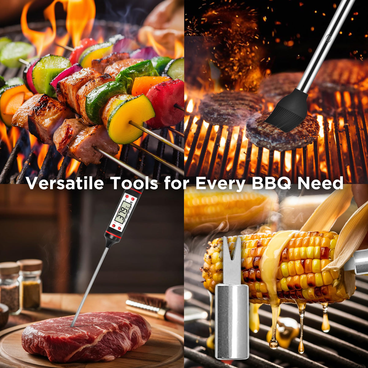 Kaluns meat thermometer shows precise temps