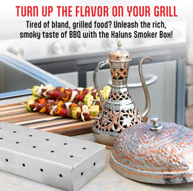Kaluns smoker box easy to clean after use for quick setups