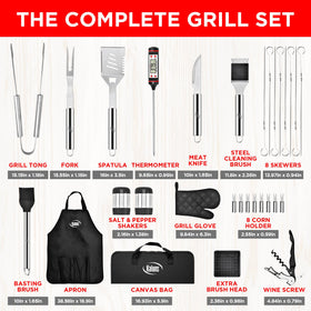 Kaluns spatula and tongs close-up, heat-resistant stainless steel