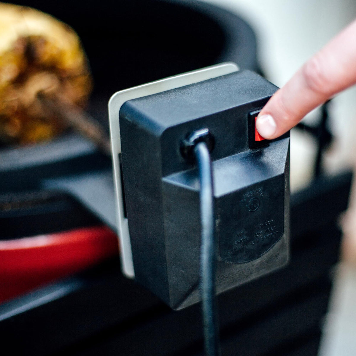 Kamado Joe JoeTisserie easy to install and clean for quick weekend grilling