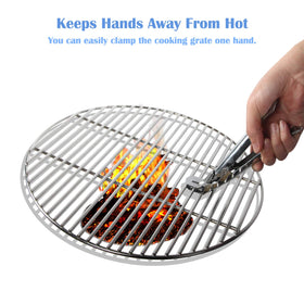 KAMaster grill grate lifter durable finish resists deformation over time.