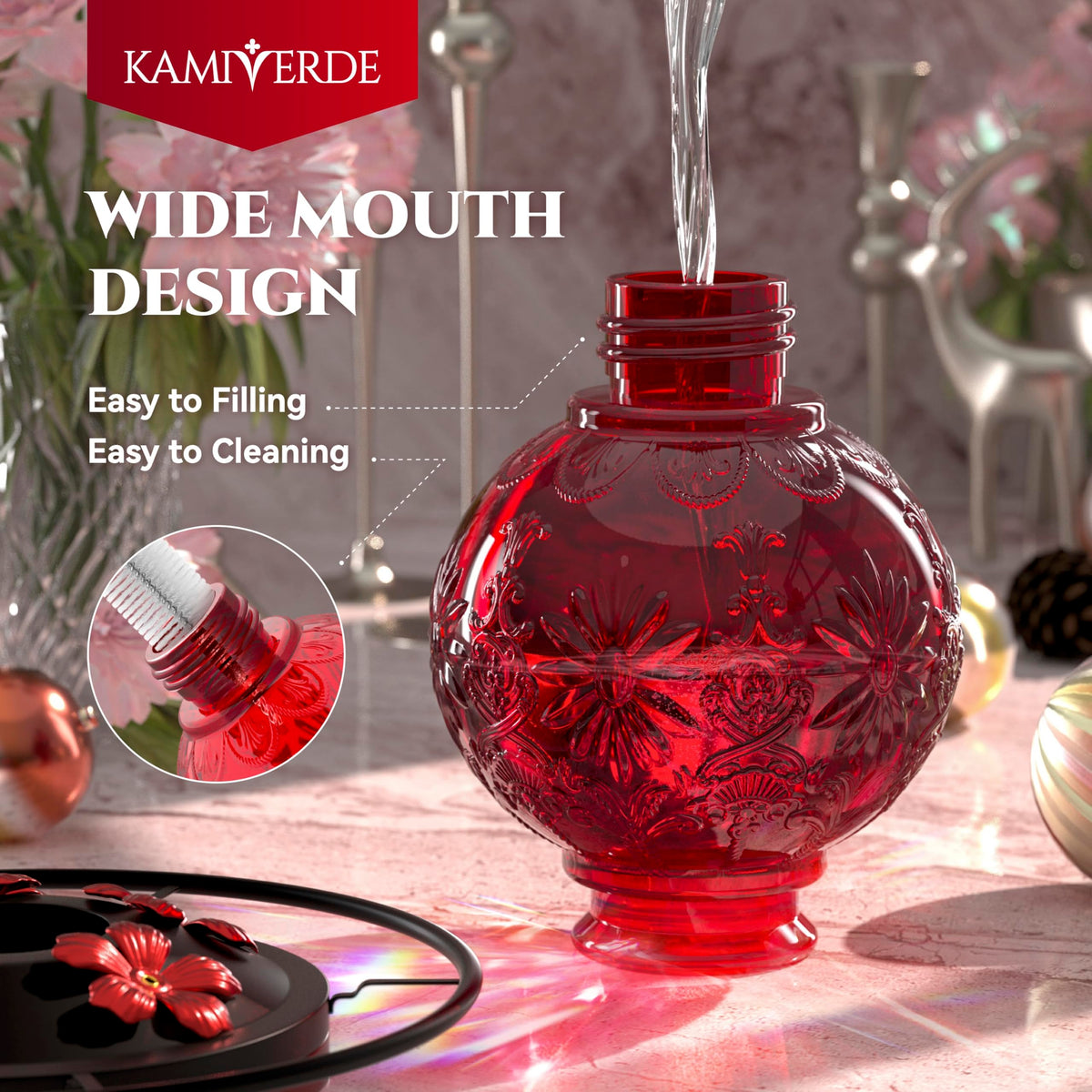 Kamiverde decorative feeder makes a thoughtful gift for bird lovers