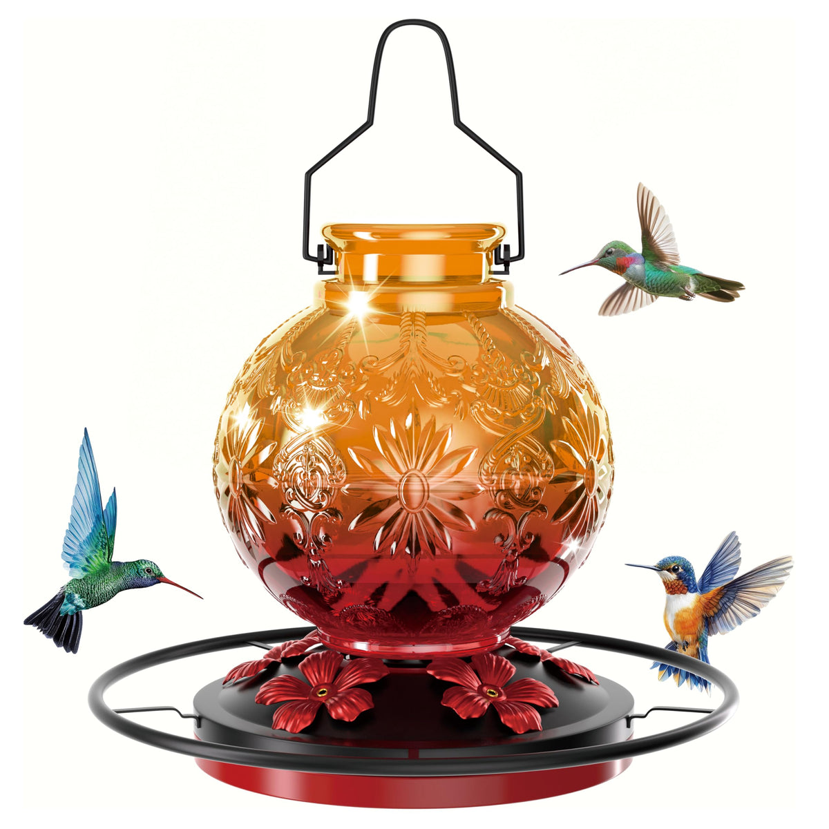 KAMIVERDE gift-ready hummingbird feeder ideal for bird lovers.