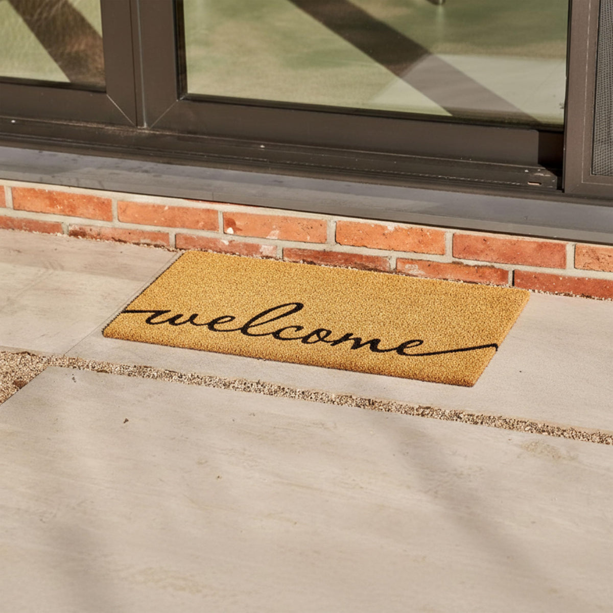 KANKUN coco coir mat 17x30 size fit for entryways
