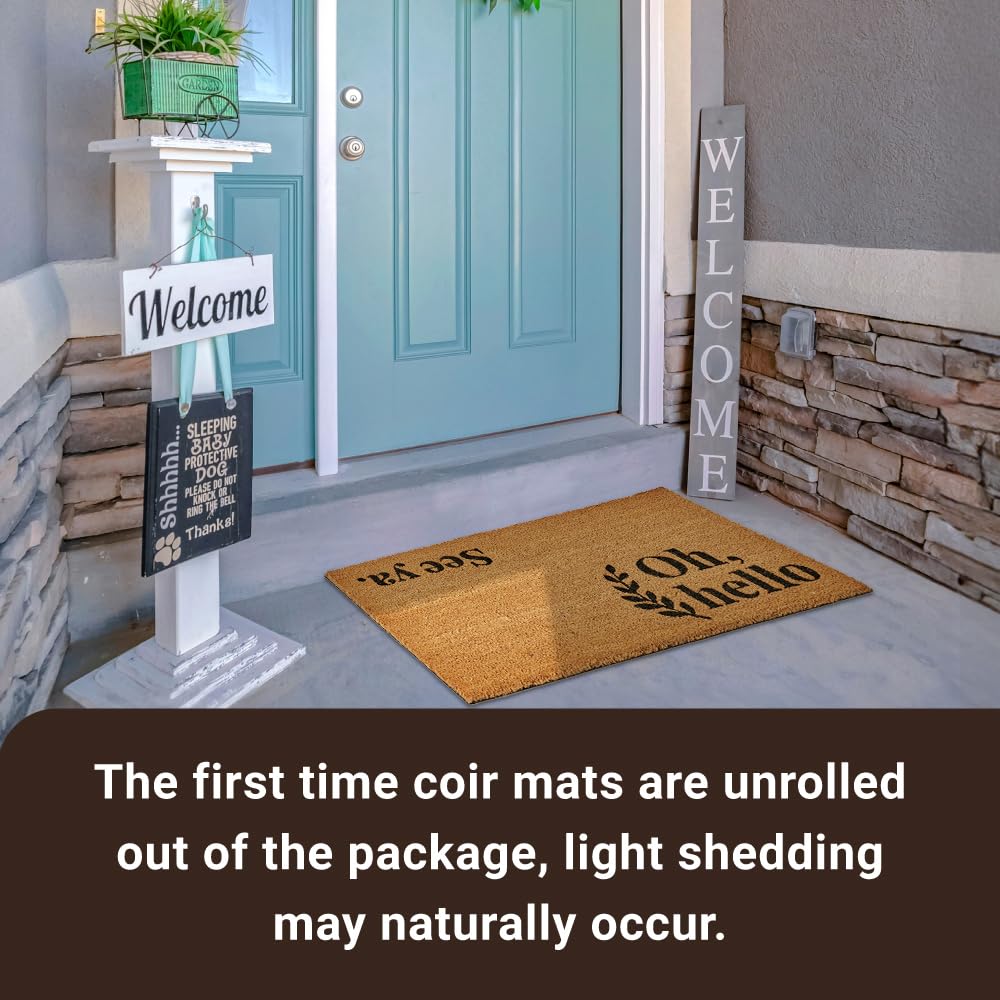 KANKUN Entryway mat supports cleaner interiors by trapping debris before it enters.