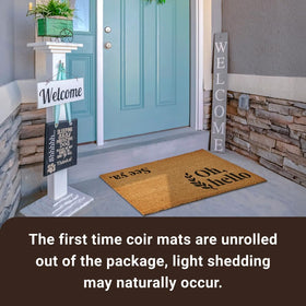KANKUN Entryway mat supports cleaner interiors by trapping debris before it enters.