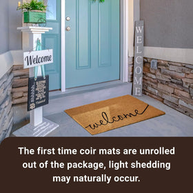 KANKUN high-traffic entryway mat withstands frequent use