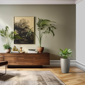 Kante lightweight concrete design offers easy rearrangement indoors.