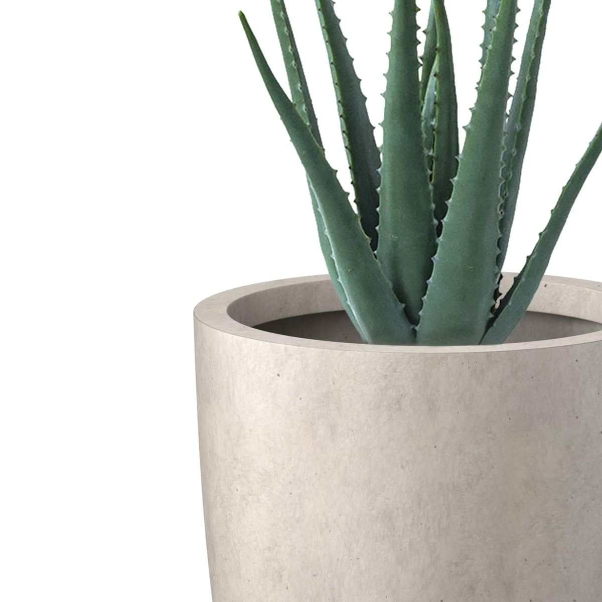Kante outdoor indoor planter holds plants with ample growing space.