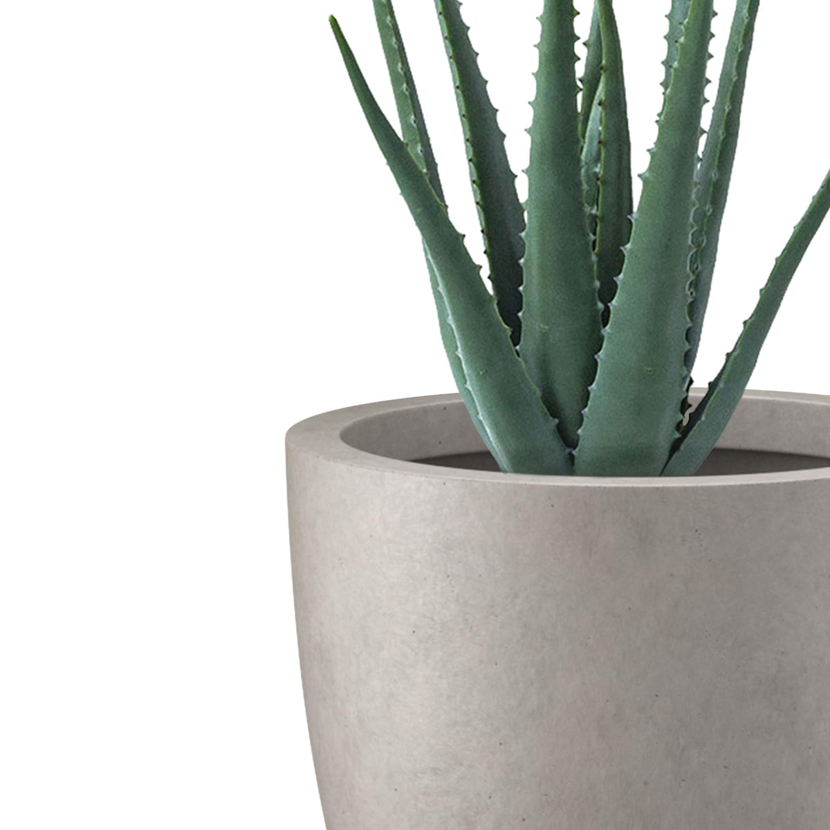 Kante planter on patio steps adds curb appeal and function