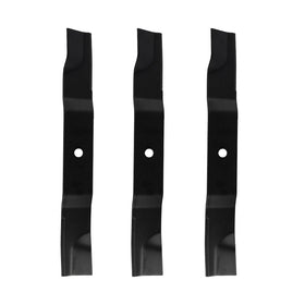 KANXAJJY 3pcs blades for 52-inch deck—durable replacement during mowing