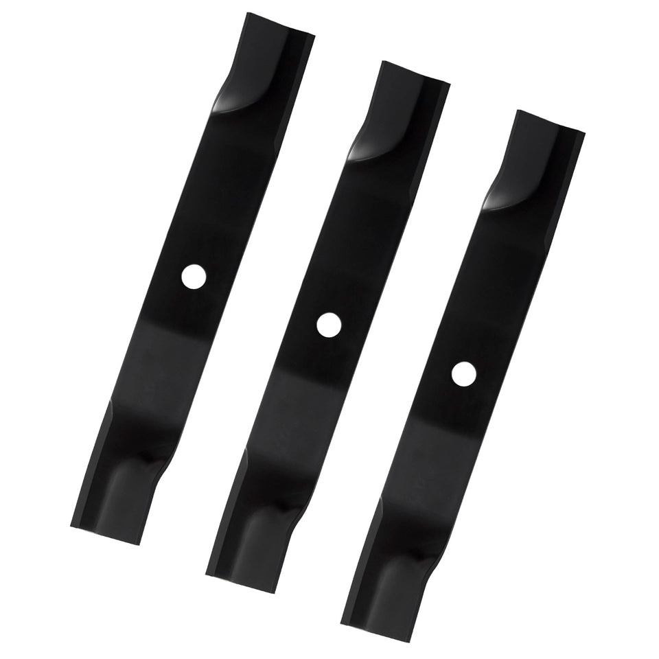 KANXAJJY 60 inch high lift blades deliver precise cuts for a clean lawn.