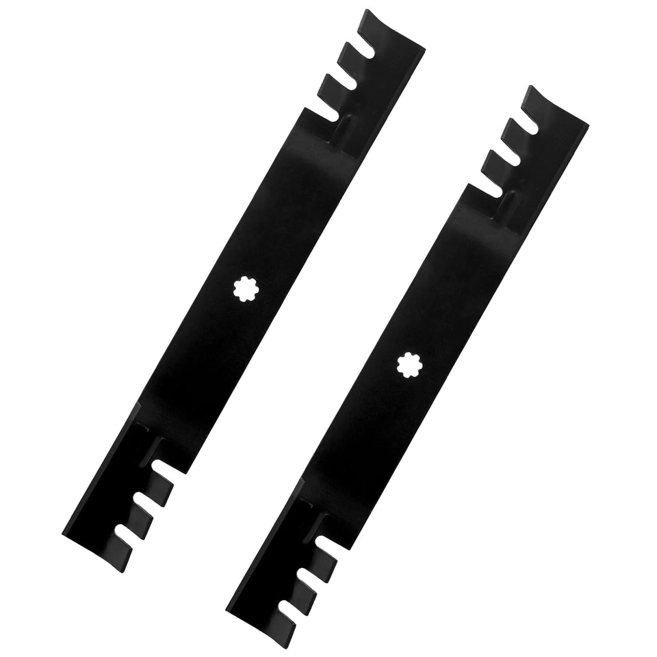 KANXAJJY GX22151 blade assembly shown for 42-inch deck compatibility and mulching